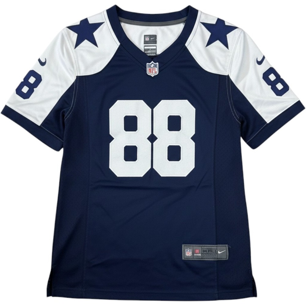 Nike Dallas Cowboys Dez Bryant 88 Youth Football Jersey Navy Blue White Size L